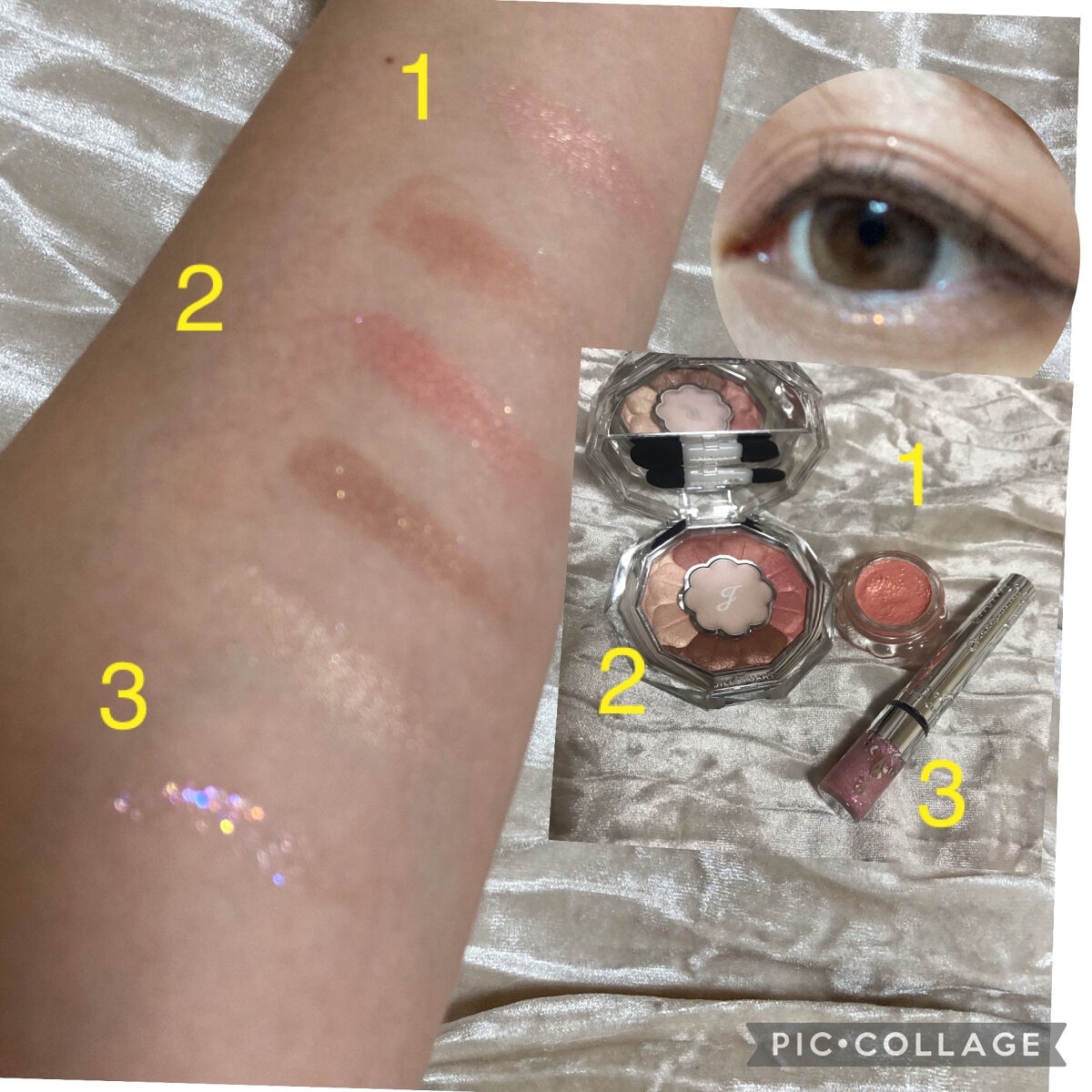 ジルスチュアート ジェリーアイカラー 09 blooming jewel/JILL STUART/ジェル・クリームアイシャドウを使ったクチコミ（2枚目）