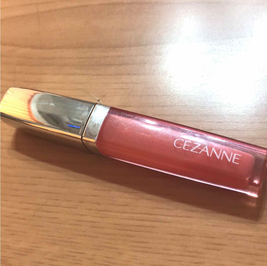 ジェルグロスリップ/CEZANNE/リップグロスを使ったクチコミ（1枚目）