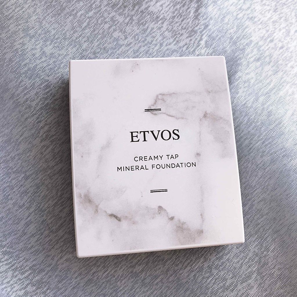 クリーミィタップミネラルファンデーション/SPF42・PA+++/エトヴォス/クリーム・エマルジョンファンデーションを使ったクチコミ(1枚目)