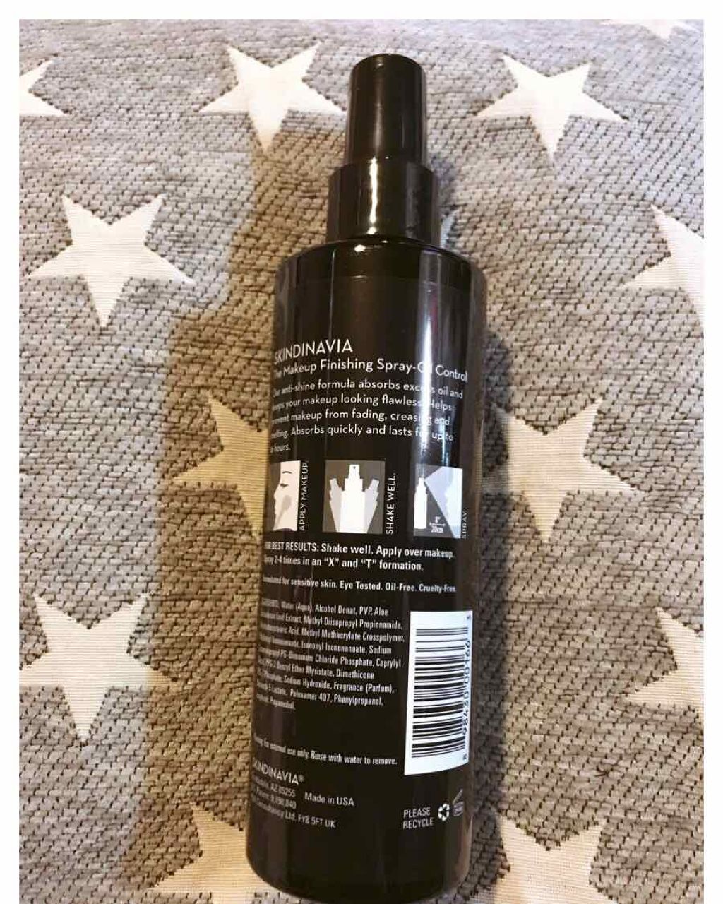 The Makeup Finishing Spray Oil Control/Skindinavia/ミスト状化粧水を使ったクチコミ（2枚目）