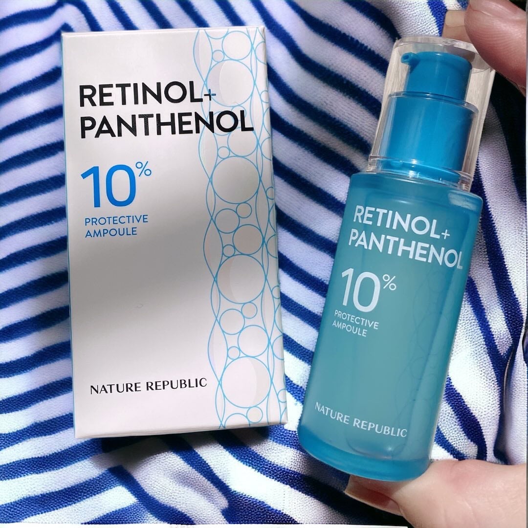 レチノールパンテノール10プロテクティブアンプル/ネイチャーリパブリック/美容液を使ったクチコミ(3枚目)
