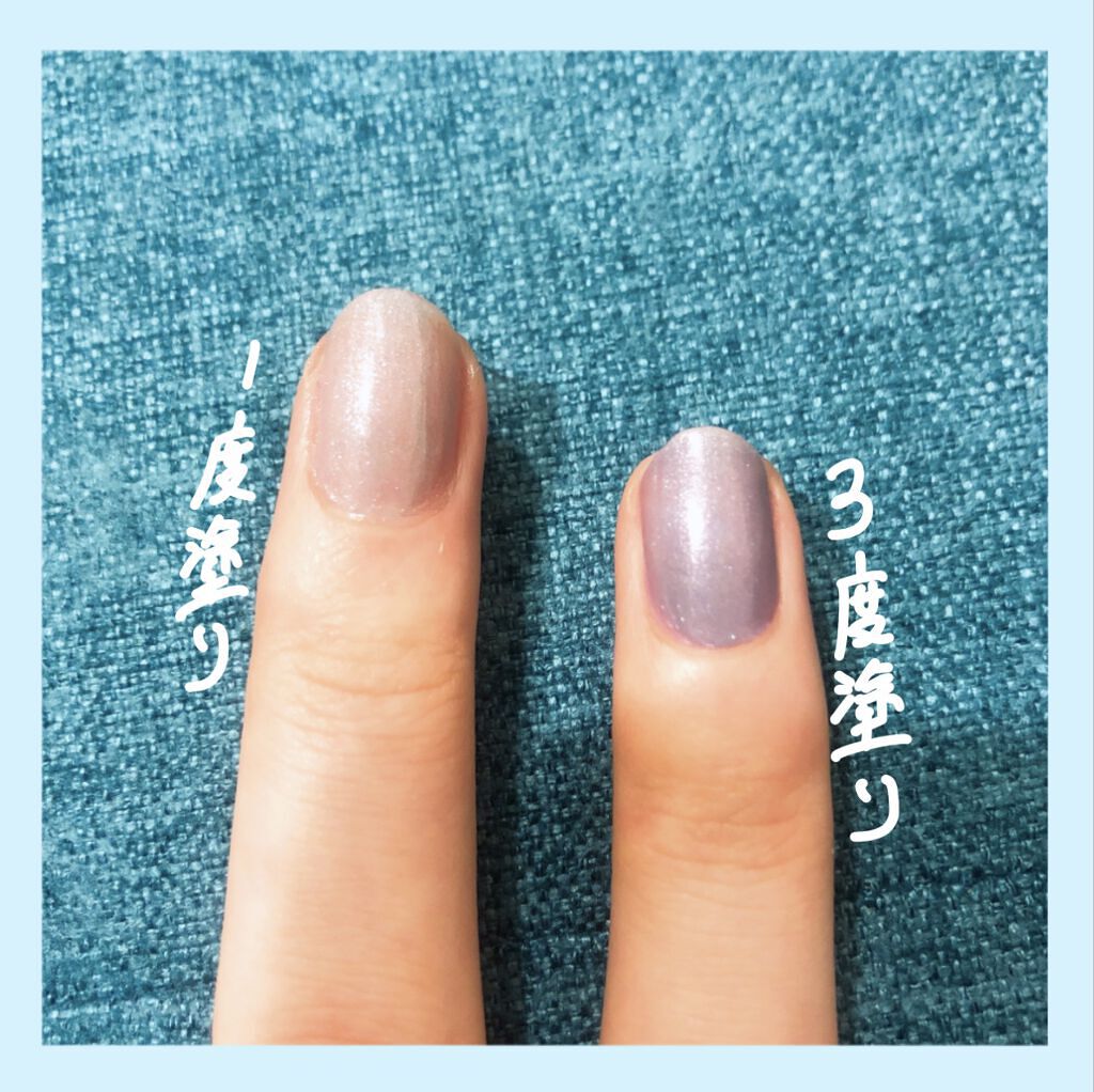 ナチュラルネイルカラーN 115 パウダーグレー/デュカート/マニキュアを使ったクチコミ（2枚目）