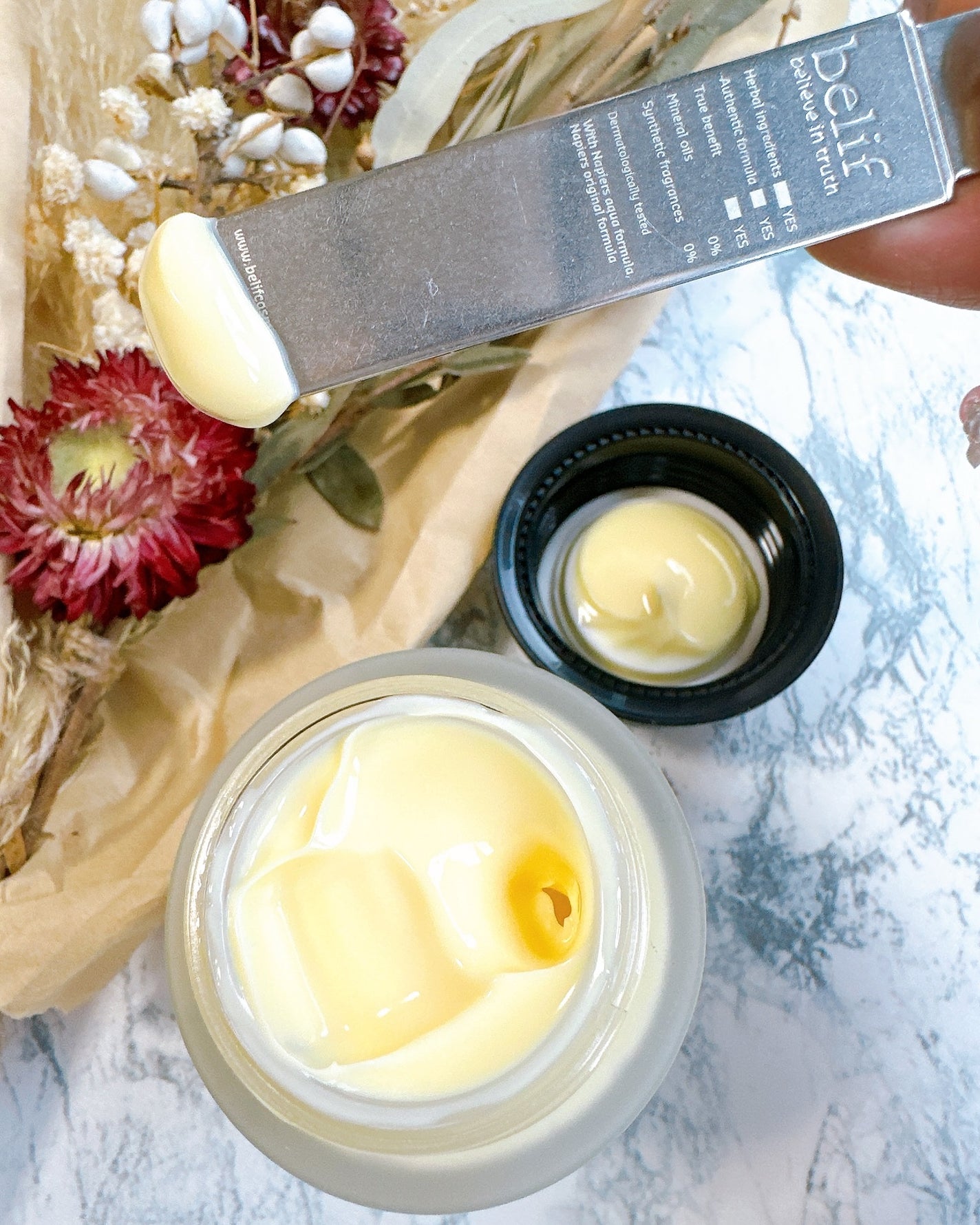 スーパーナイツ ビタミンマスク/belif/フェイスクリームを使ったクチコミ(3枚目)