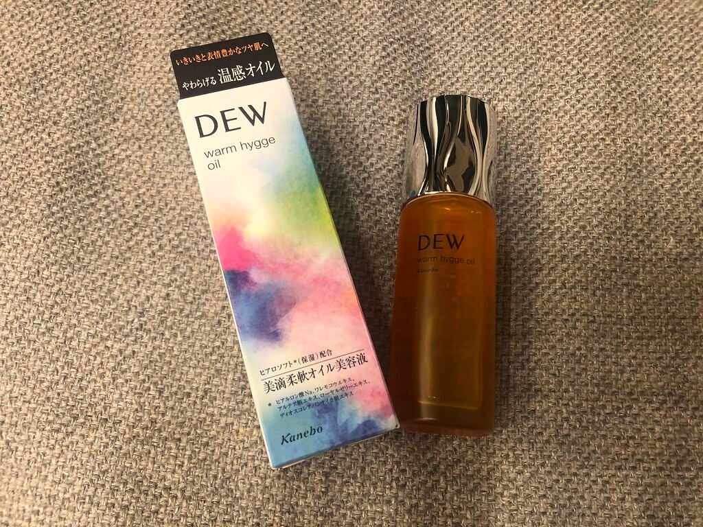 ウォームヒュッゲオイル/DEW/美容液を使ったクチコミ(1枚目)