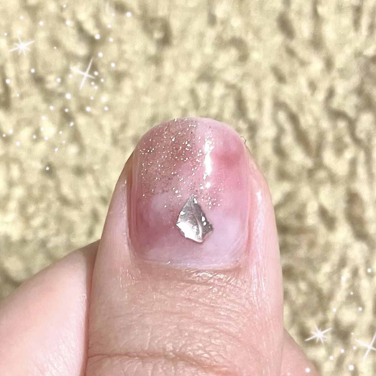 ジェルネイル（ライト対応）/セリア/ジェルネイルを使ったクチコミ（2枚目）