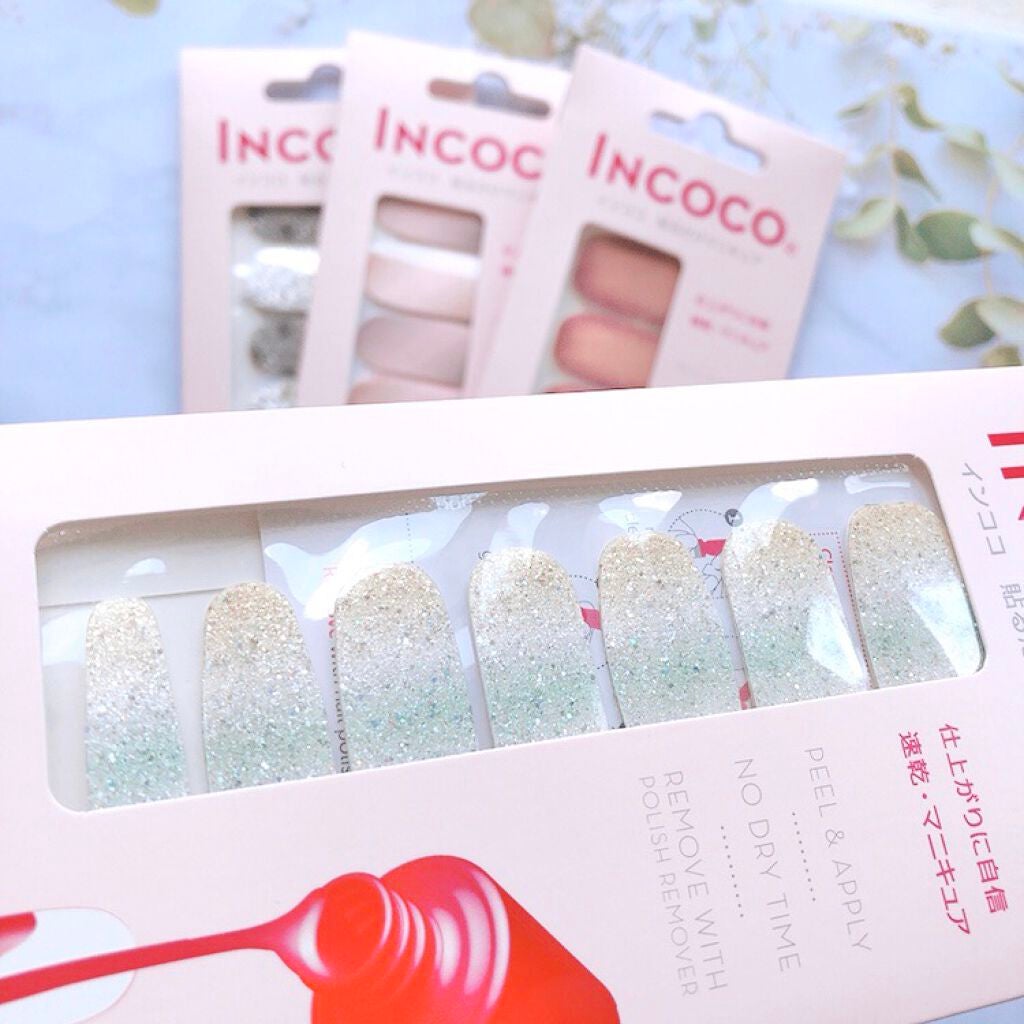 INCOCO インココ マニキュアシート/インココ/ネイルシールを使ったクチコミ(5枚目)