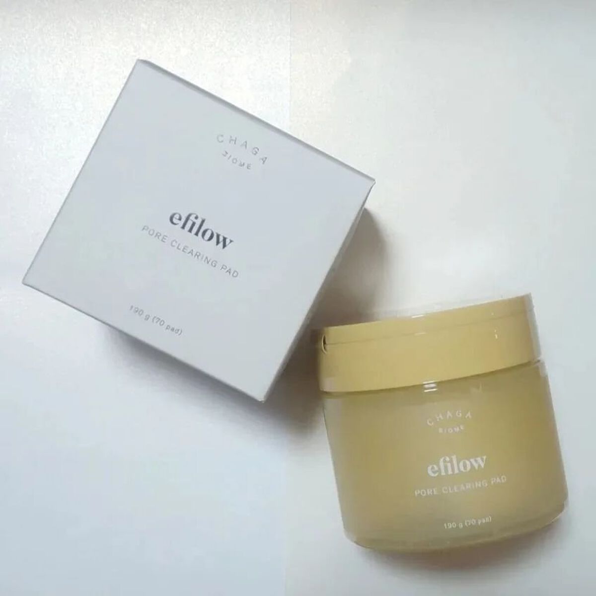キメケア カバノアナタケバイオーム毛穴パッド/efilow/トナーパッドを使ったクチコミ（2枚目）