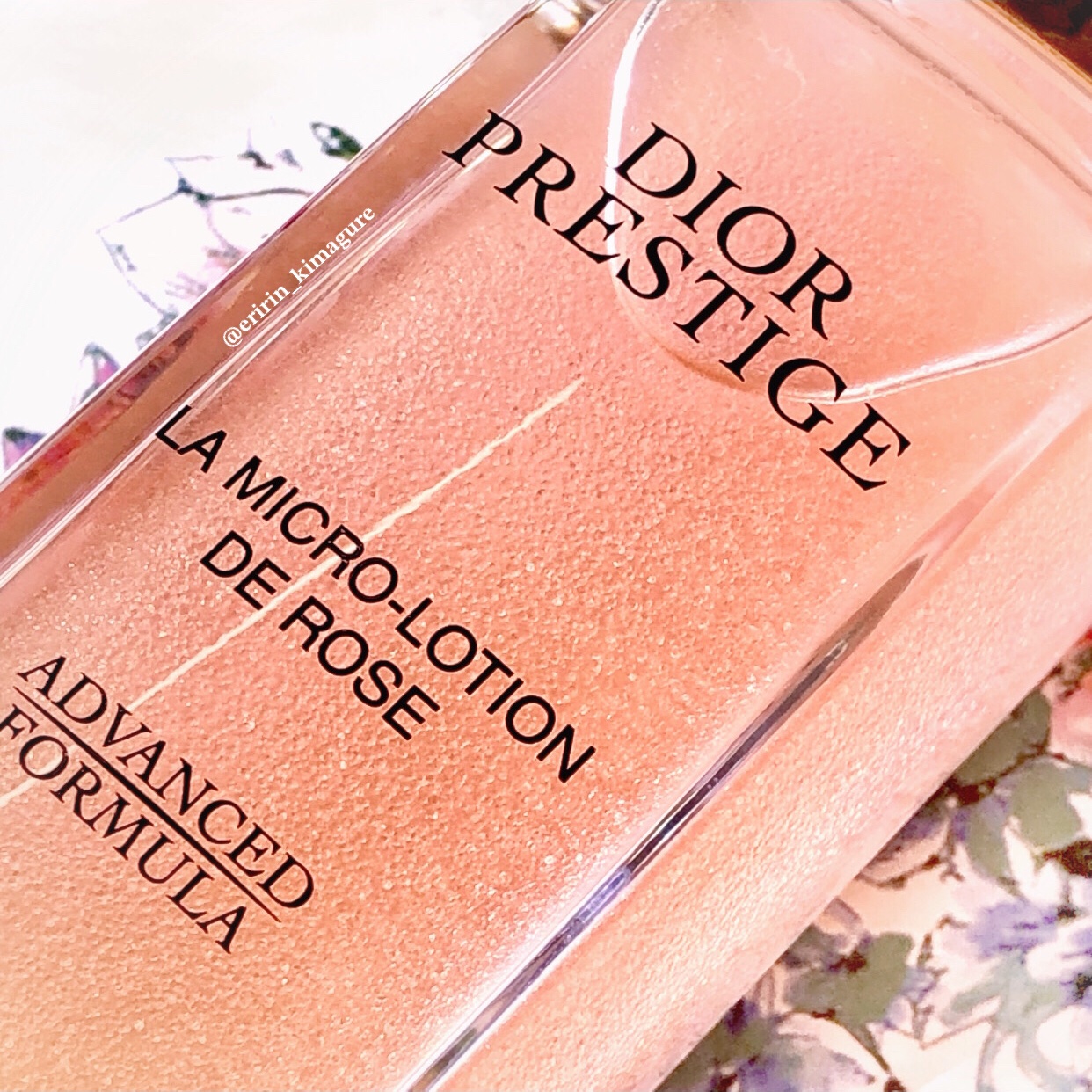 プレステージマイクロローションドローズ 85ml 試してみたDior プレステージ マイクロ ローション ド ローズの効果