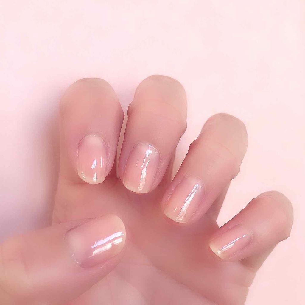 LJ ジェルネイルベースコート/セリア/ジェルネイルを使ったクチコミ（2枚目）