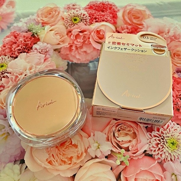 アリウル インクフェザーカバーラスティングクッション/Ariul/クッションファンデーションを使ったクチコミ(1枚目)