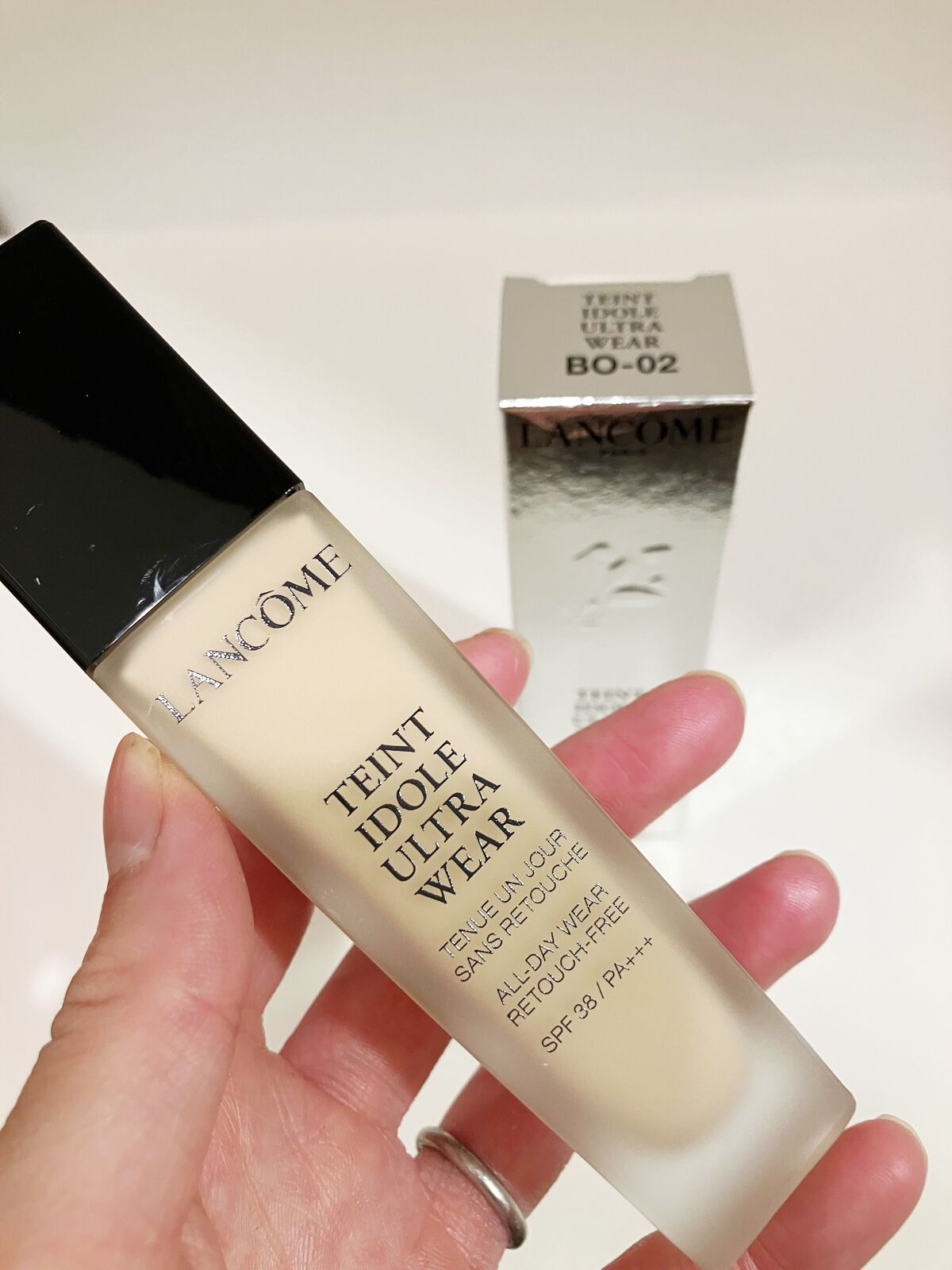 タンイドル ウルトラ ウェア リキッド/LANCOME/リキッドファンデーションを使ったクチコミ(1枚目)