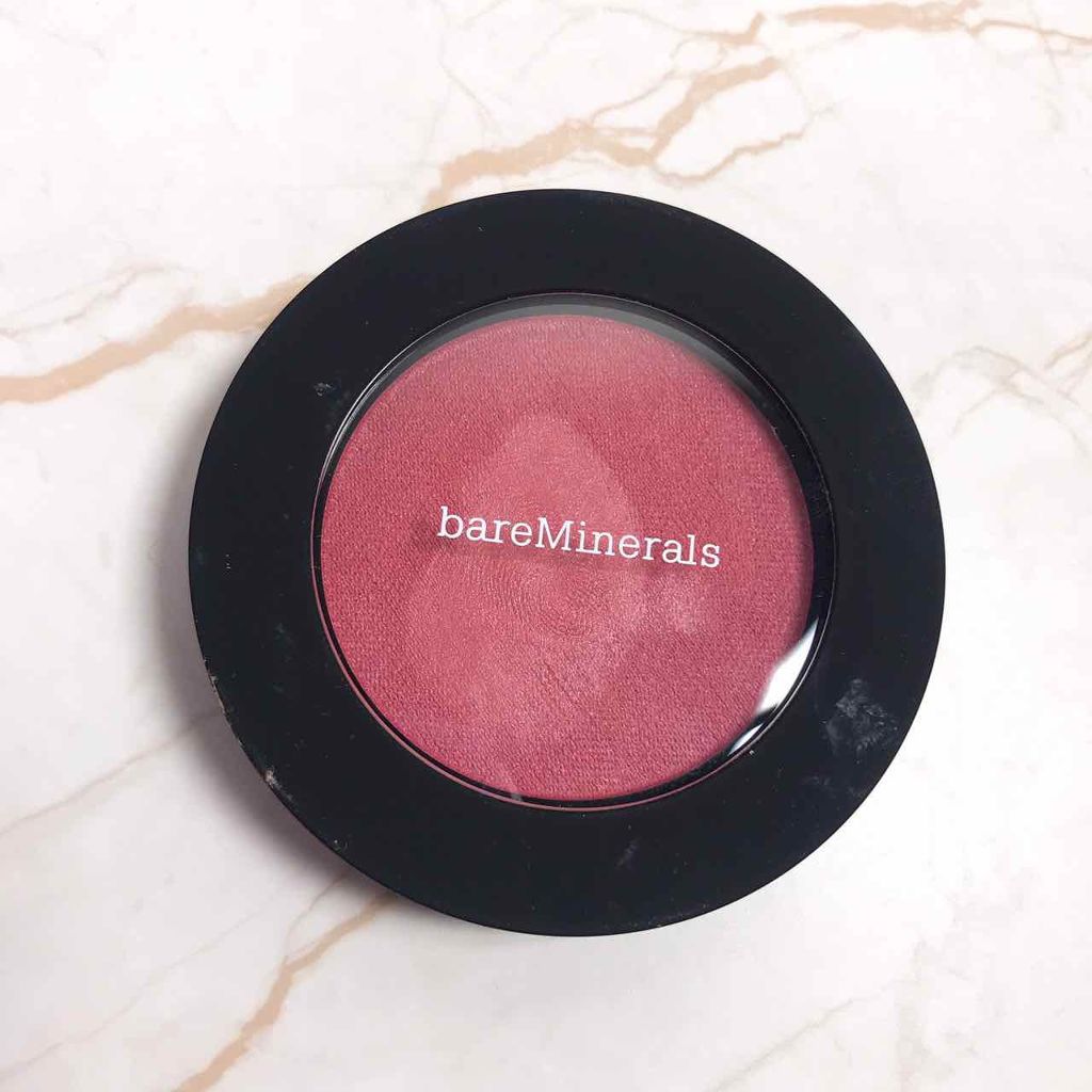 バウンス ＆ ブラー ブラッシュ/bareMinerals/パウダーチークを使ったクチコミ（1枚目）