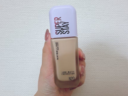 SPステイ ルミマット リキッド ファンデーション/MAYBELLINE NEW YORK/リキッドファンデーションを使ったクチコミ(1枚目)