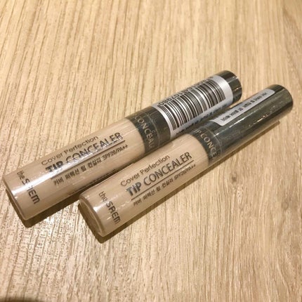 カバーパーフェクション チップコンシーラー/the SAEM/リキッドコンシーラーを使ったクチコミ(1枚目)