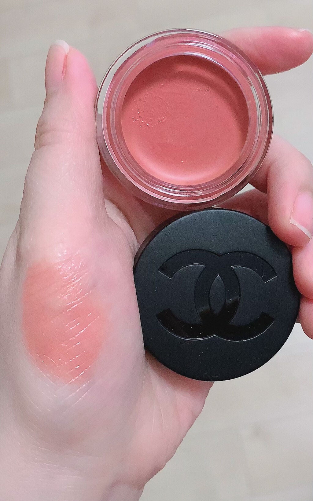 リップ&チーク ボーム N°1 ドゥ シャネル/CHANEL/口紅を使ったクチコミ(2枚目)