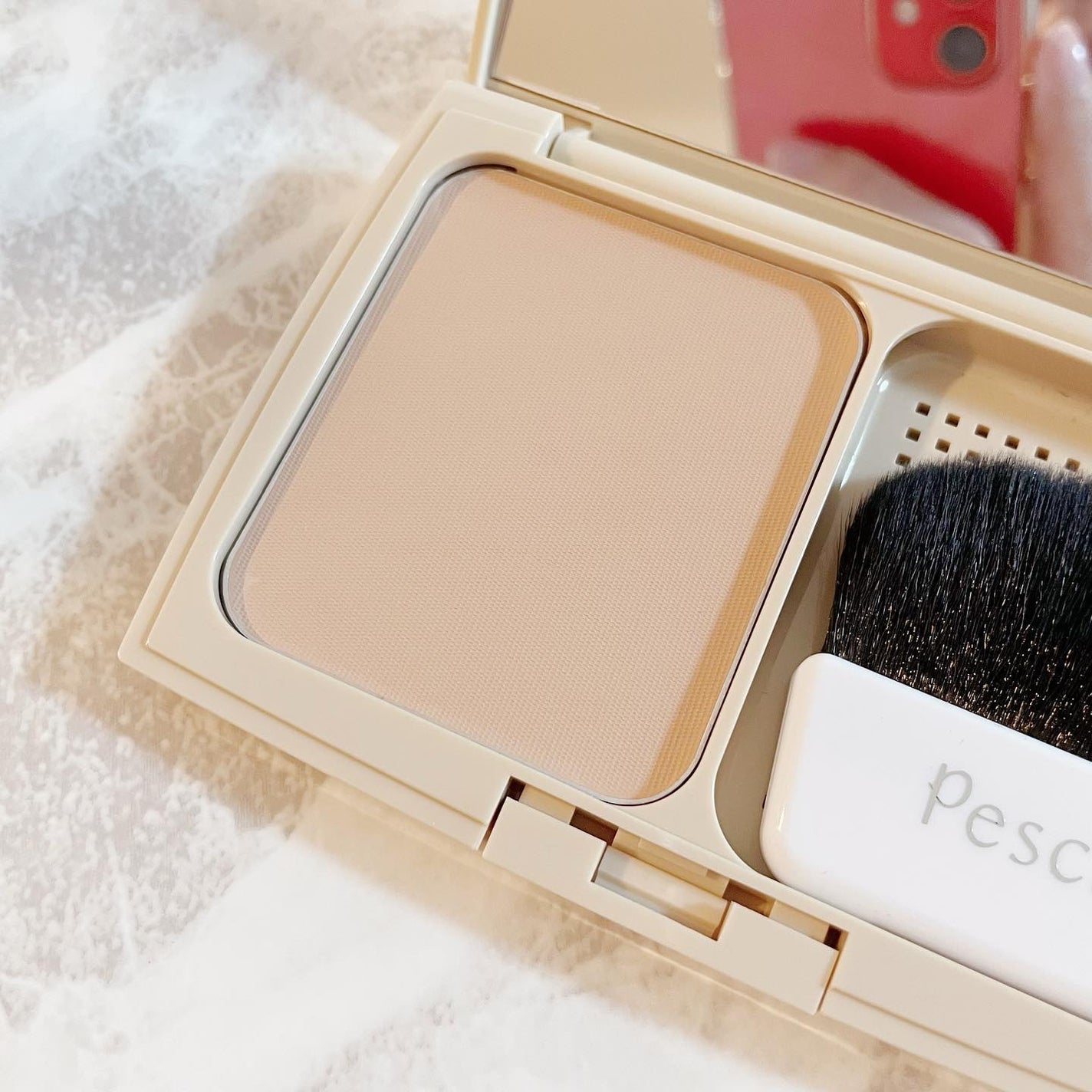 ピクジェリーク セラム パウダリー BB/Pesca(ペスカ)/パウダーファンデーションを使ったクチコミ(5枚目)