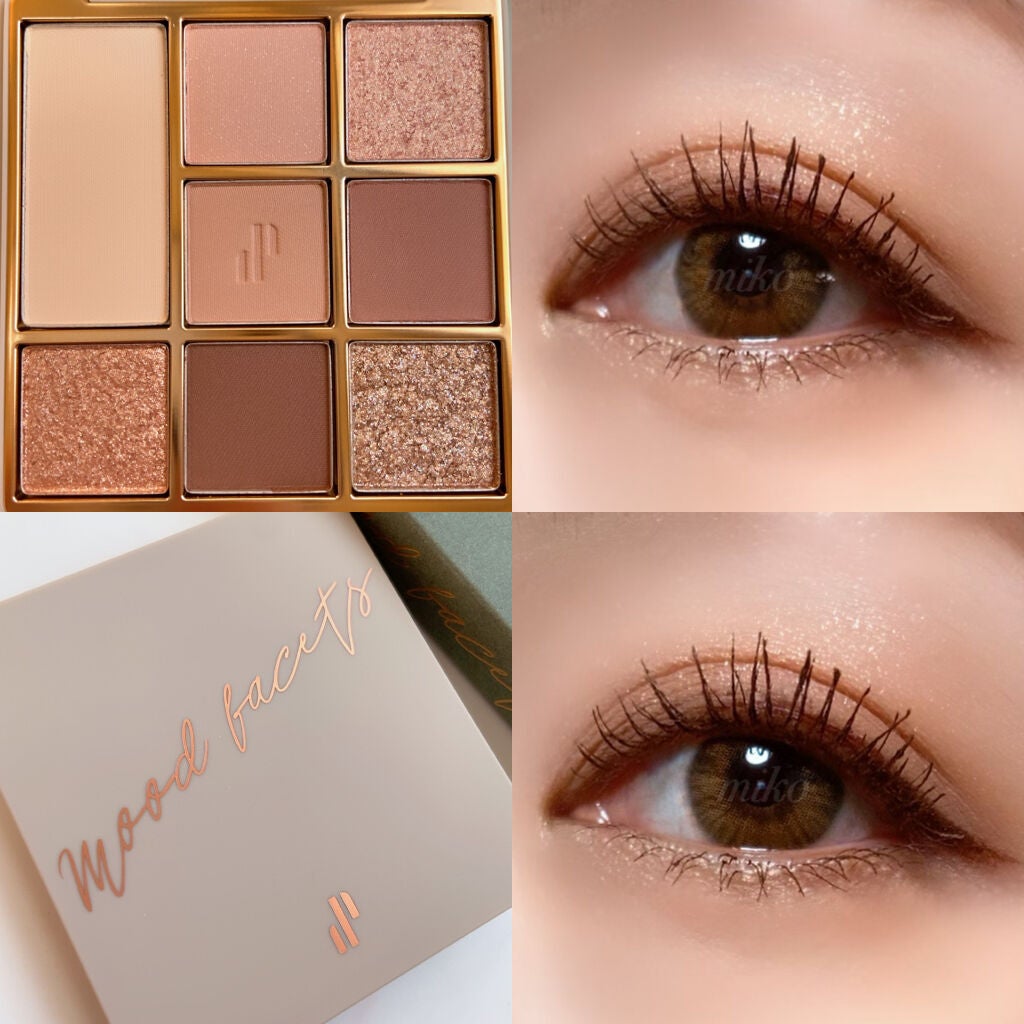 ドットオンムードアイパレット/Heart Percent/アイシャドウパレットを使ったクチコミ(3枚目)