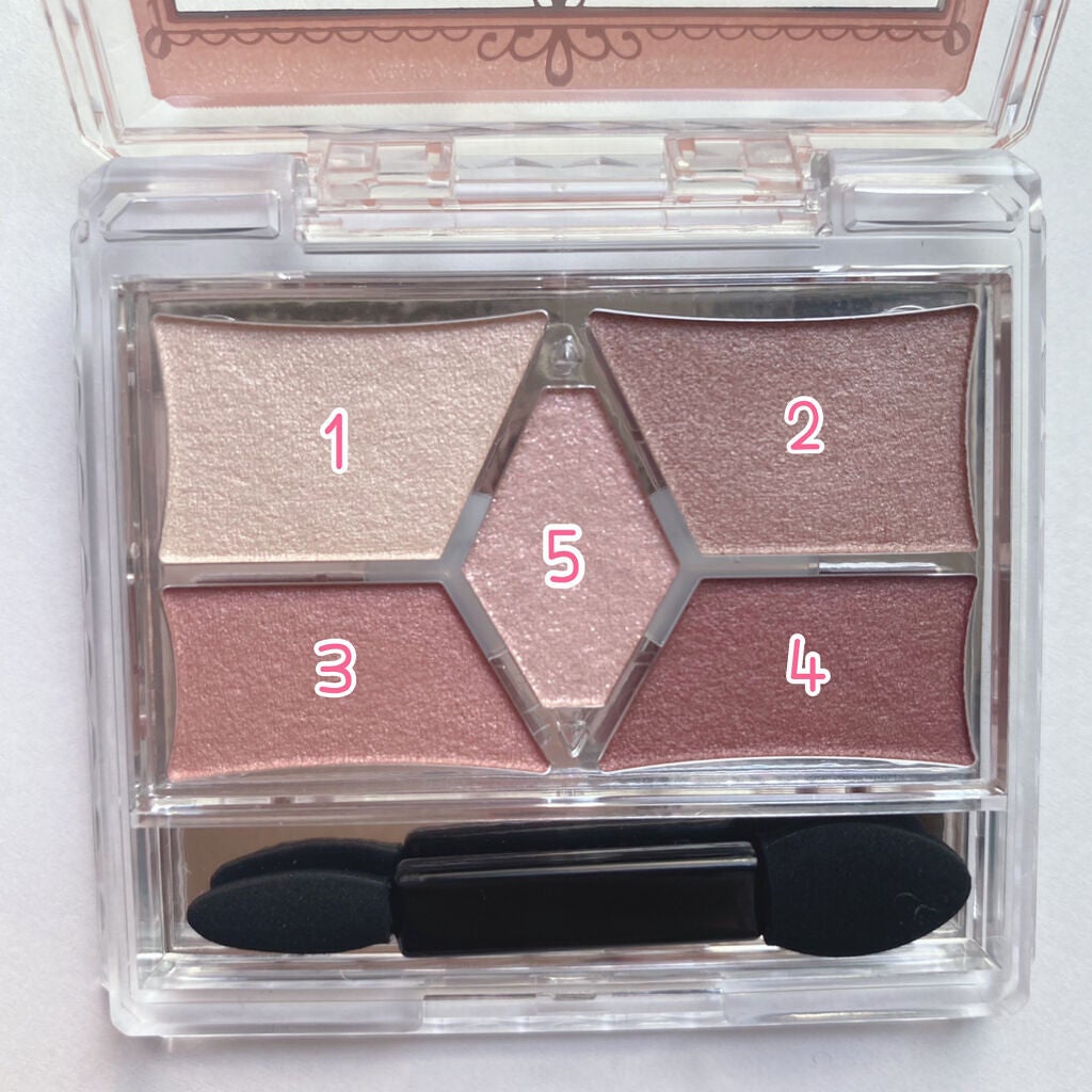 【旧品】パーフェクトスタイリストアイズ/キャンメイク/アイシャドウパレットを使ったクチコミ(2枚目)