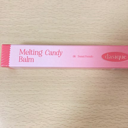 メルティングキャンディーバーム 08 スウィートポメロ/dasique/口紅の画像