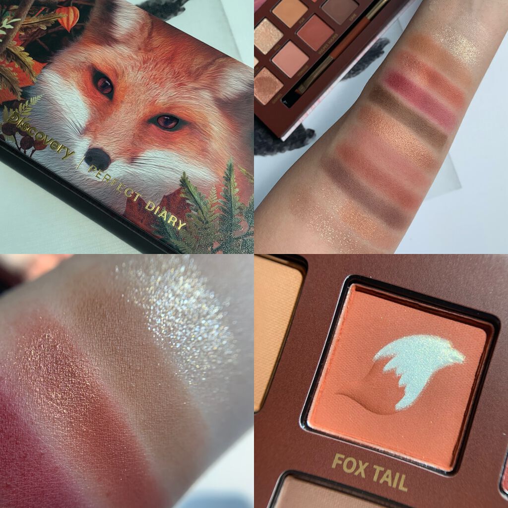 エクスプローラ12色 動物アイシャドウパレット/PERFECT DIARY/アイシャドウパレットを使ったクチコミ（1枚目）
