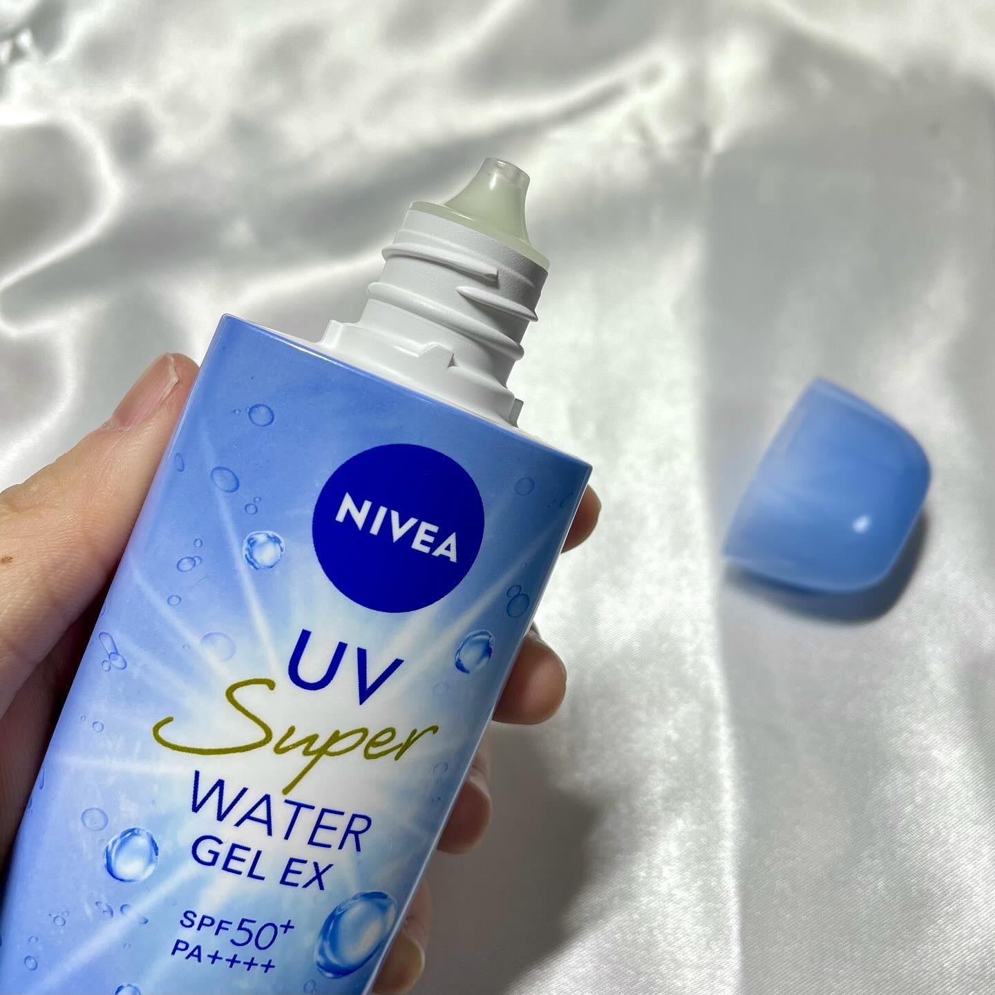 ニベアUV ウォータージェルEX/ニベア/日焼け止めジェルを使ったクチコミ（2枚目）