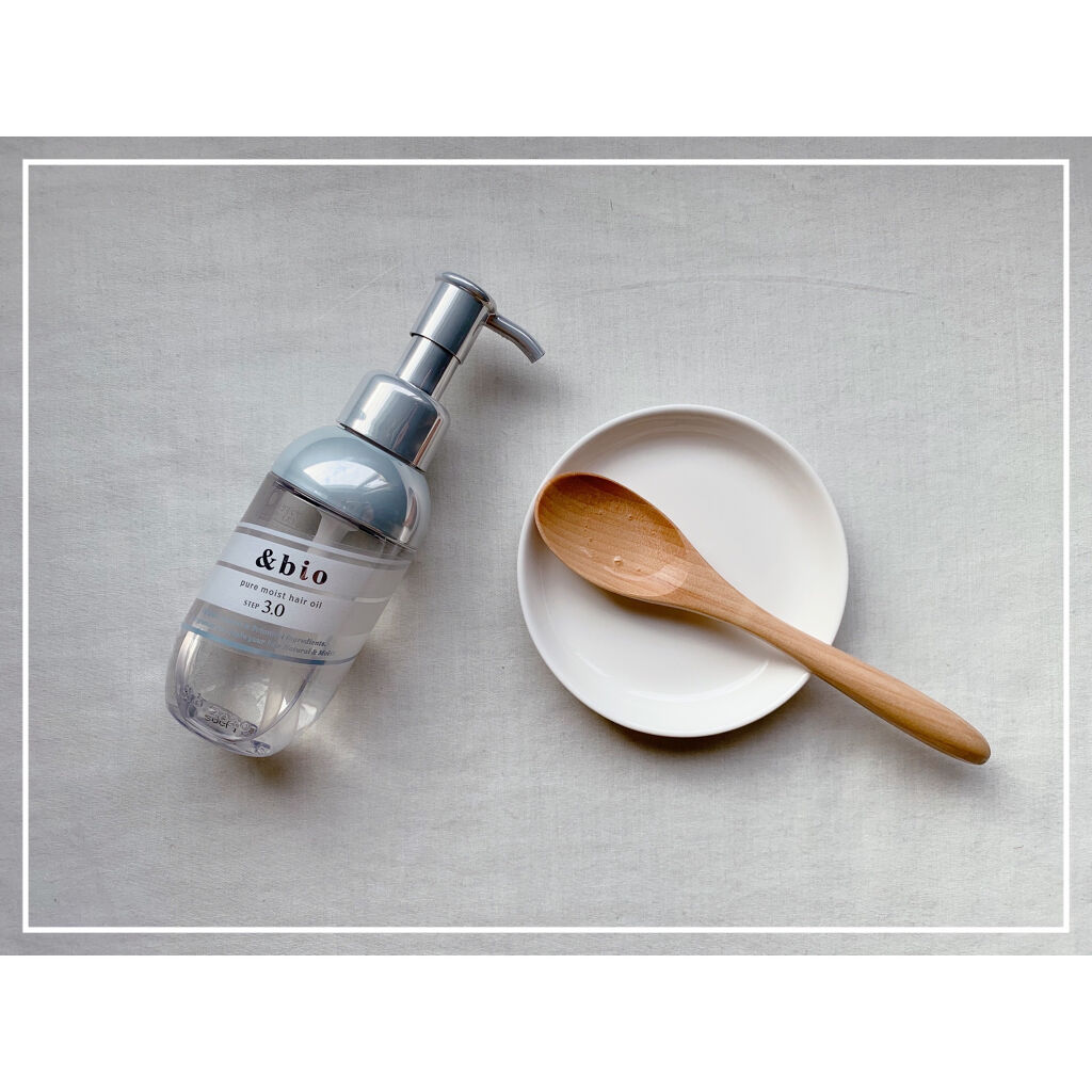 ピュアモイスト ヘアオイル 3.0/&bio/ヘアオイルを使ったクチコミ（2枚目）