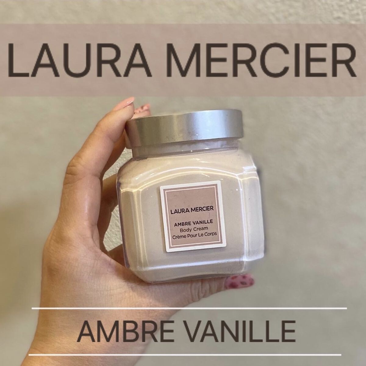 ホイップトボディクリーム アンバーバニラ/ローラ メルシエ/ボディクリームを使ったクチコミ（1枚目）