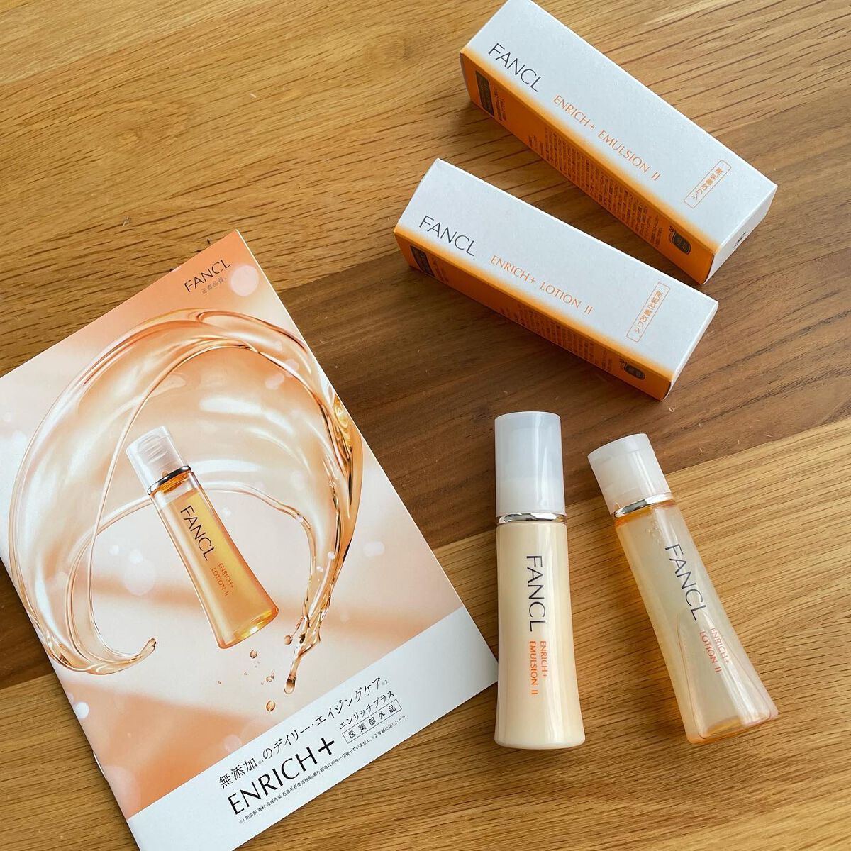 エンリッチプラス 化粧液Ⅱ しっとり ＜医薬部外品＞/ファンケル/化粧水を使ったクチコミ（1枚目）