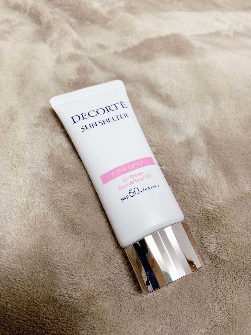 サンシェルター トーンアップCC/DECORTÉ/CCクリームを使ったクチコミ(1枚目)