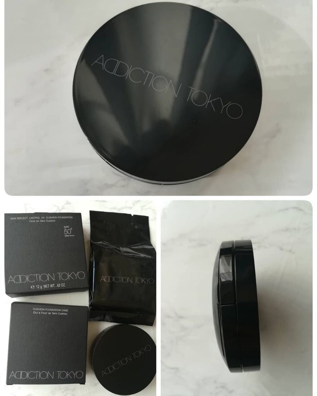 スキンリフレクト ラスティング UV クッションファンデーション/ADDICTION/クッションファンデーションを使ったクチコミ(2枚目)