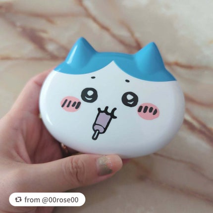 ちいかわ フェイスパウダー/SHOBIDO/プレストパウダーを使ったクチコミ(1枚目)