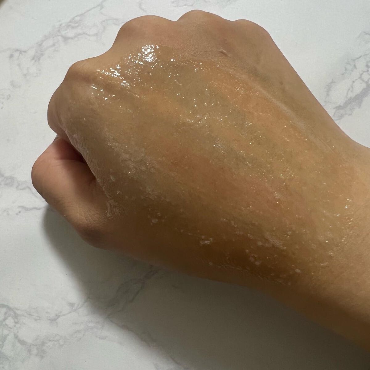 ゴマージュシュガー オスマンサス/meshimase/ボディスクラブを使ったクチコミ(2枚目)