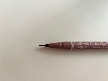 ラスティングリキッドライナー/キャンメイク/リキッドアイライナーを使ったクチコミ(2枚目)