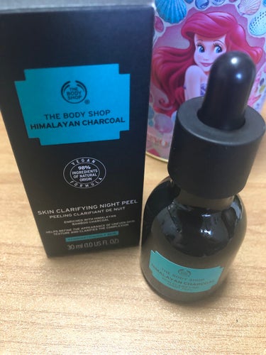 THE BODY SHOP ヒマラヤン チャコール クリア ナイトピールのクチコミ「数量限定で販売しているTHE BODY SHOPの新しいこの美容液ってご存じ？？


前まで、.....」（1枚目）