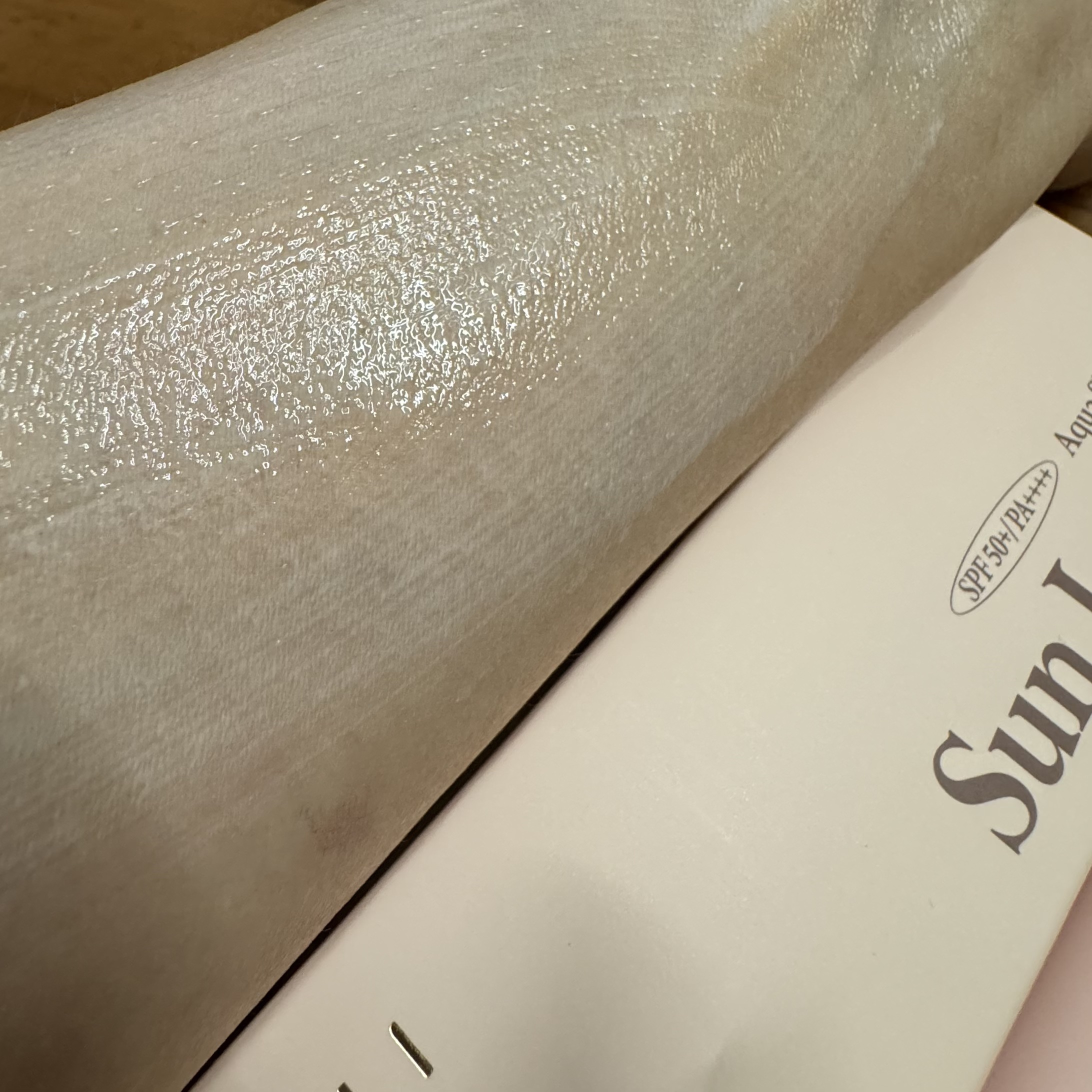 アクアシールド日焼け止めローション/KAHI/日焼け止めローションを使ったクチコミ（3枚目）