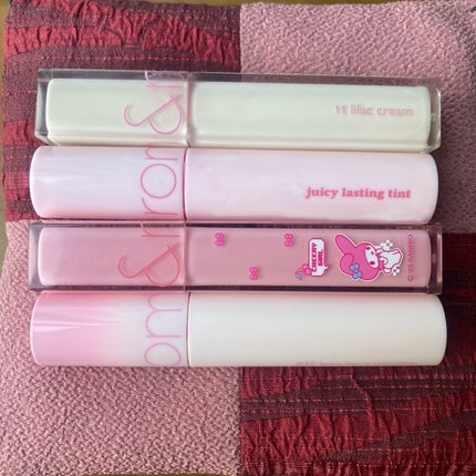 デュイフルウォーターティント<ミルクグロッサリー>/rom&nd/リップティントを使ったクチコミ(3枚目)