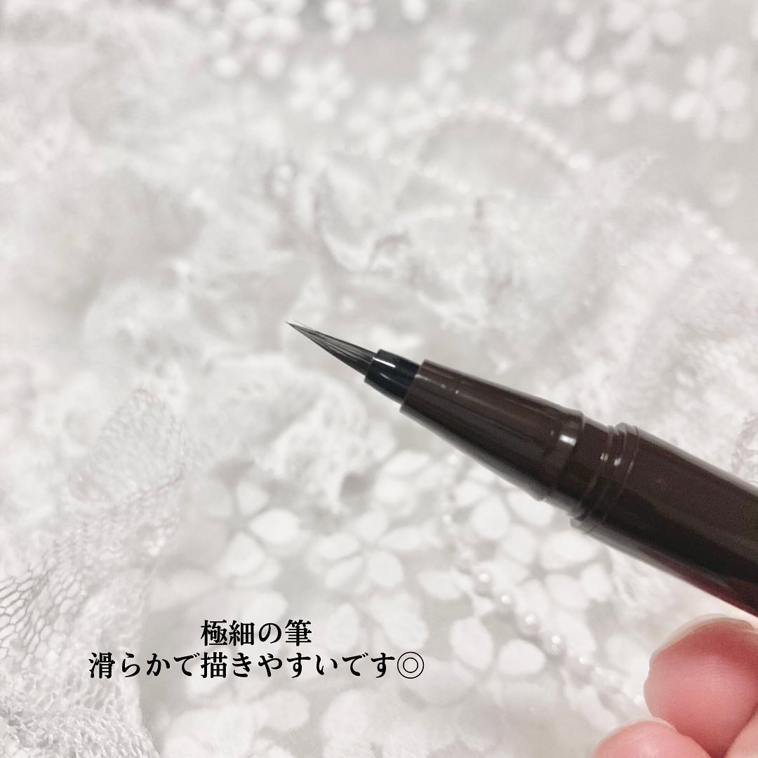 シルキーリキッドアイライナーWP/D-UP/リキッドアイライナーを使ったクチコミ（3枚目）