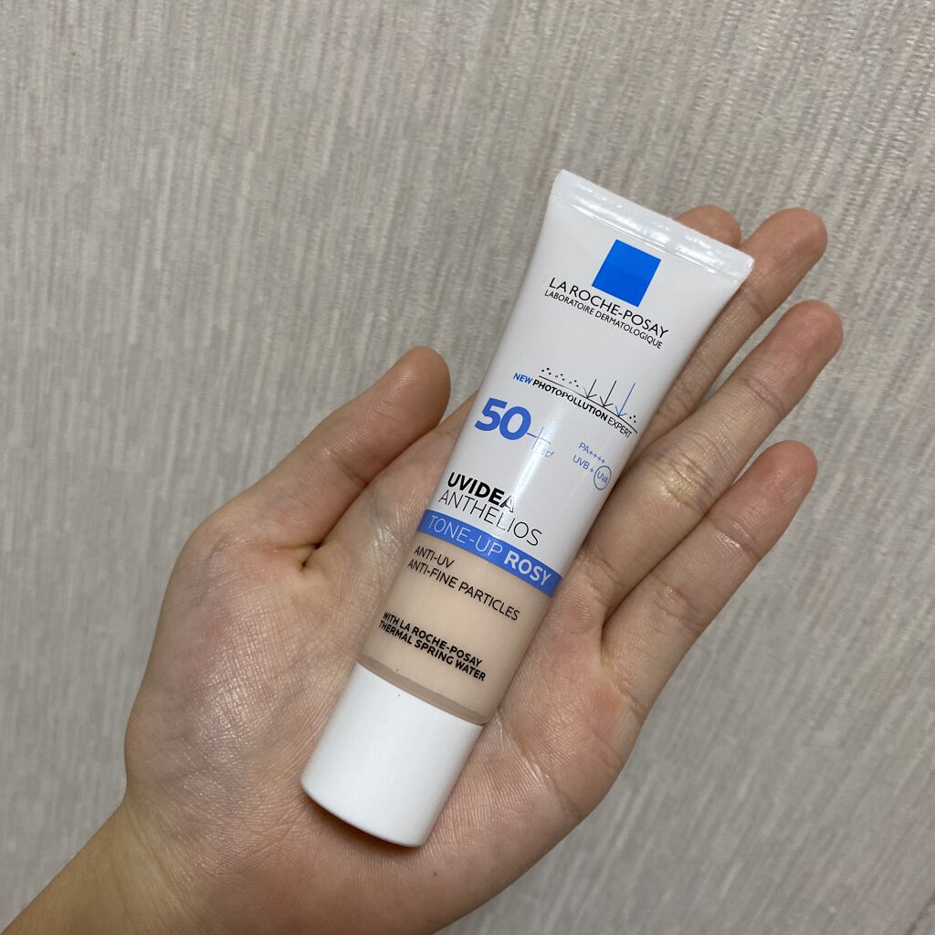 UVイデア XL プロテクショントーンアップ ローズ/ラ ロッシュ ポゼ/日焼け止めクリームを使ったクチコミ（2枚目）