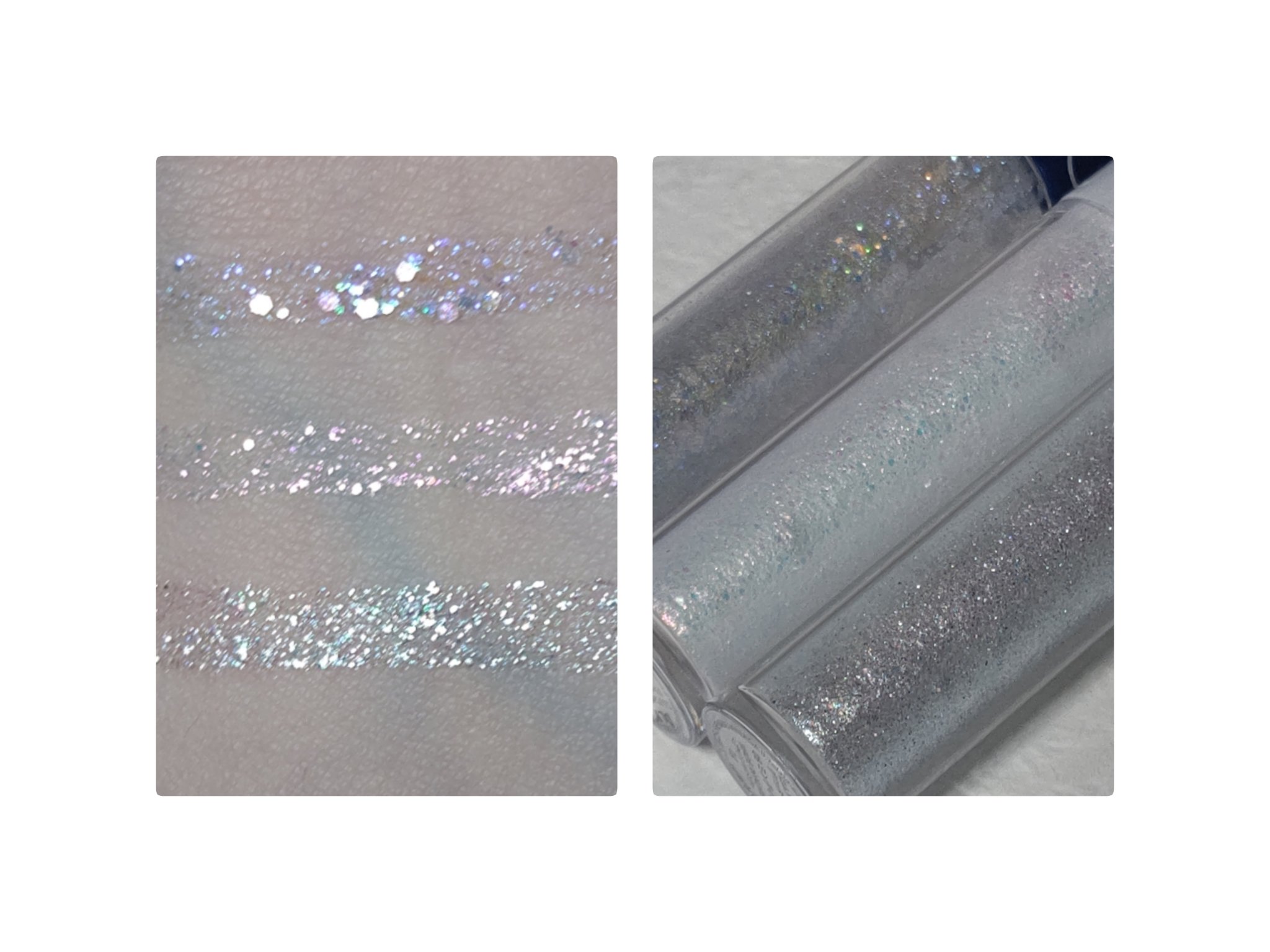 リキッド グリッター シャドウ/rom&nd/グリッターを使ったクチコミ（2枚目）