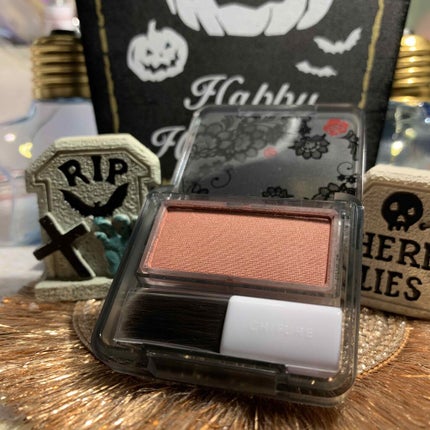 チーク カラー(ブラシ付)/ちふれ/パウダーチークを使ったクチコミ(2枚目)