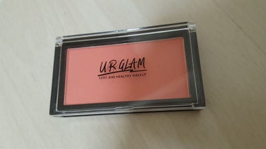 UR GLAM　DAILY CHEEK BLUSH コーラル/U R GLAM/パウダーチークを使ったクチコミ（1枚目）