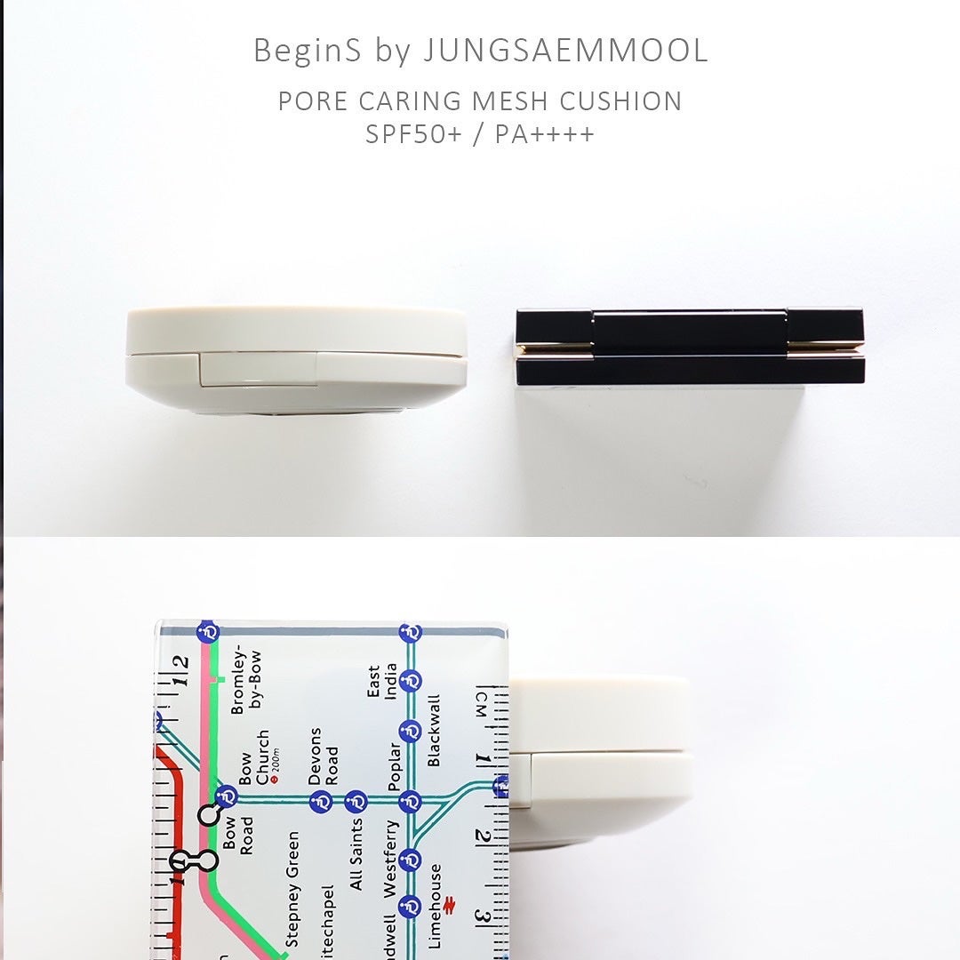 Pore Caring Mesh Cushion/BeginS by JUNGSAEMMOOL/クッションファンデーションを使ったクチコミ(7枚目)