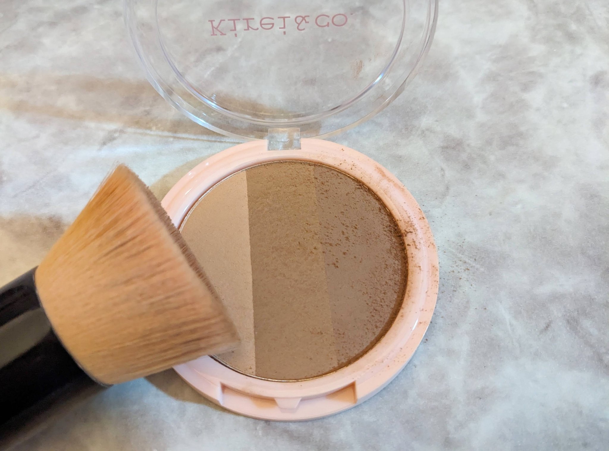 3カラーシェーディングパレット 通常品/Kirei&co./シェーディングを使ったクチコミ（2枚目）