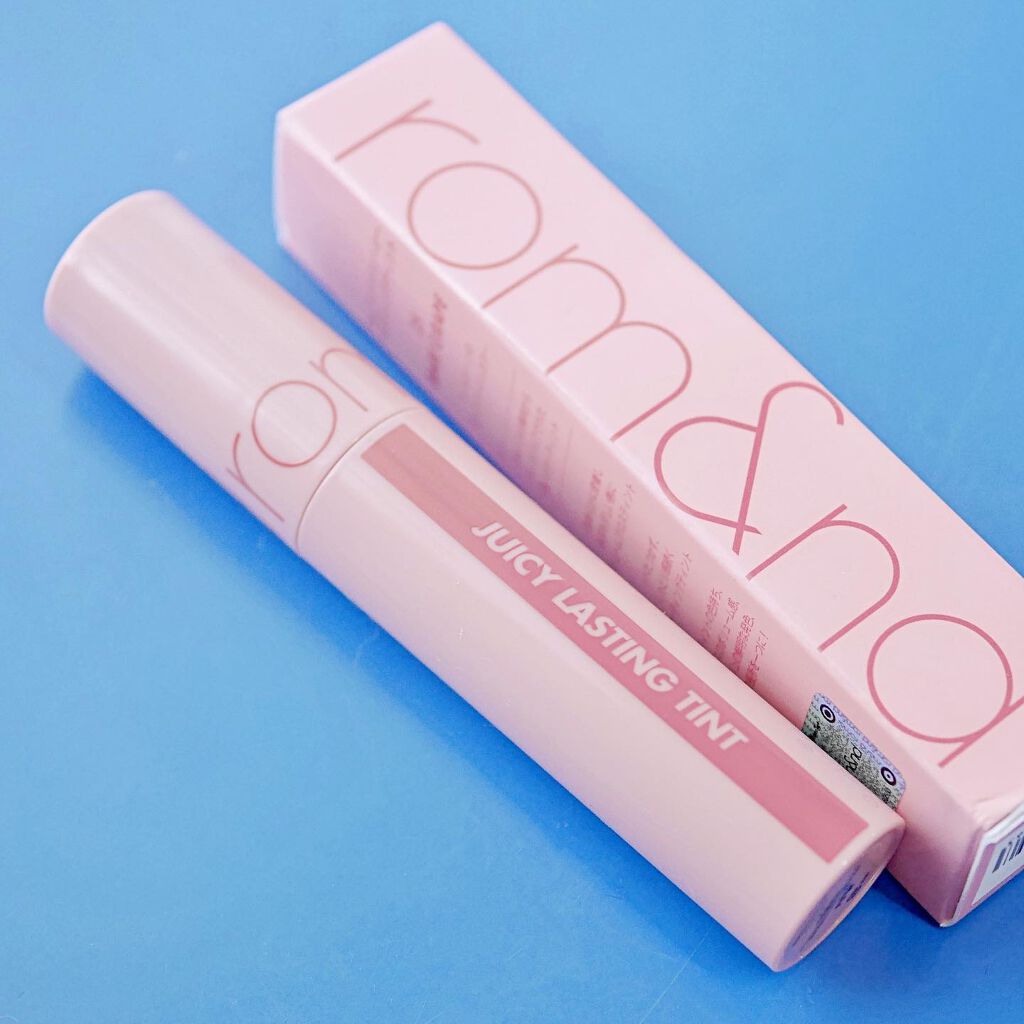 ジューシーラスティングティント/rom&nd/リップティントを使ったクチコミ(6枚目)