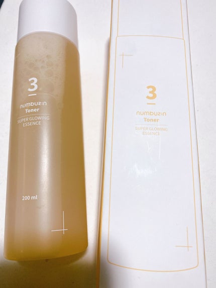 3番 うるツヤ発酵トナー/numbuzin/化粧水を使ったクチコミ(1枚目)