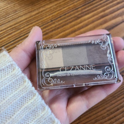 ノーズ&アイブロウパウダー/CEZANNE/パウダーアイブロウを使ったクチコミ(1枚目)