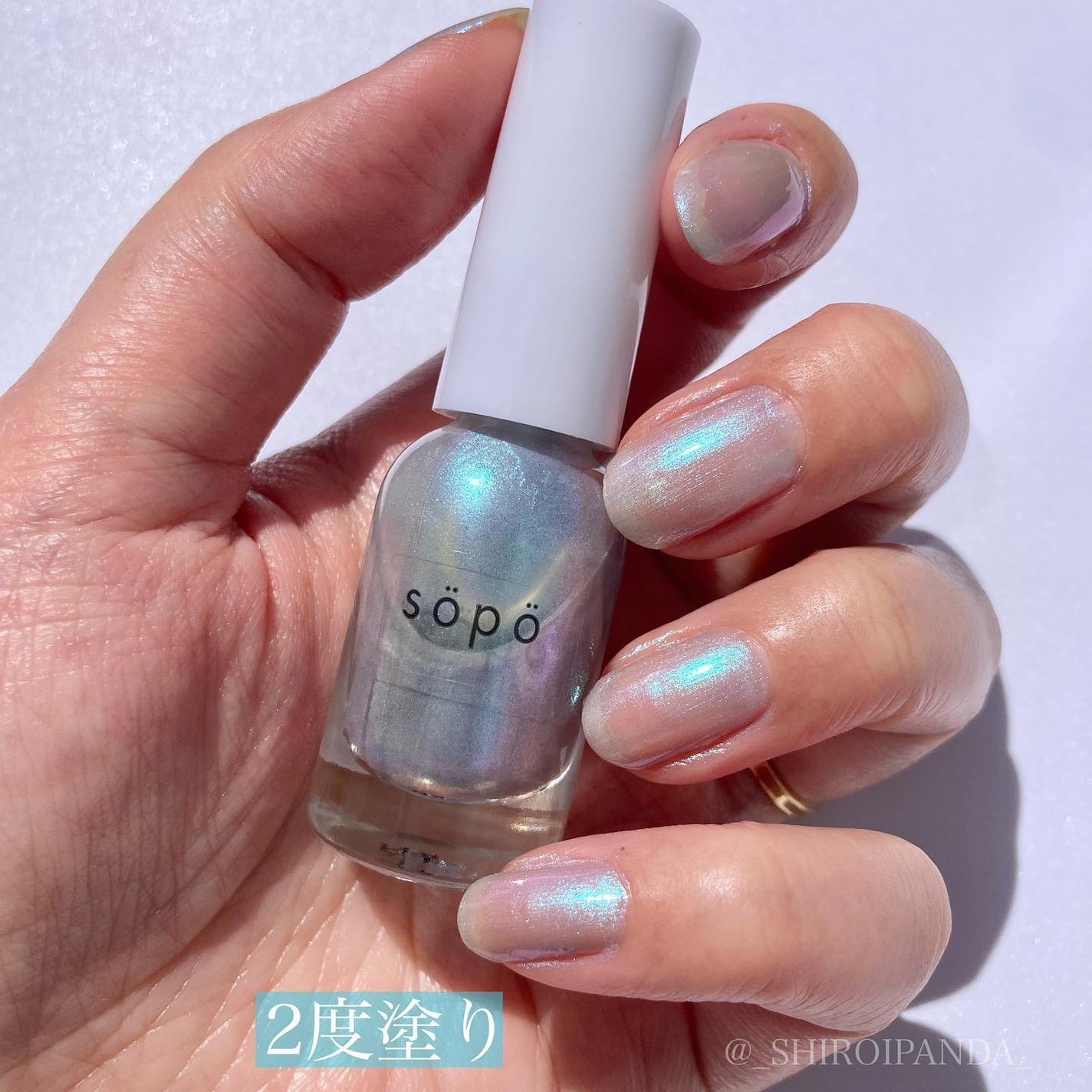 ネイルポリッシュ/sopo/マニキュアを使ったクチコミ(6枚目)
