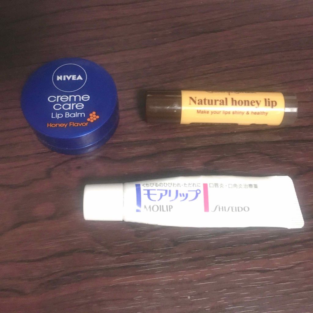 ニベア クリームケア リップバーム はちみつの香り/ニベア/リップケアを使ったクチコミ（1枚目）