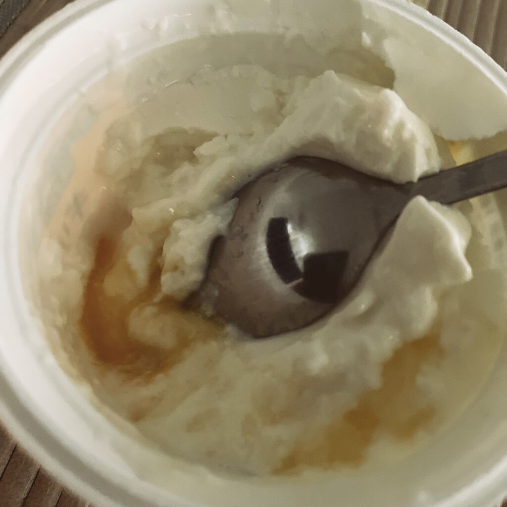 ギリシャヨーグルト/トップバリュ/ヨーグルトを使ったクチコミ（2枚目）