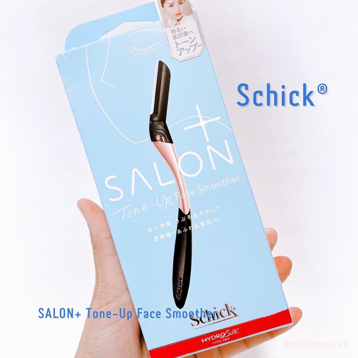 サロンプラス トーンアップ フェイススムーサー ホルダー（刃付き）/サロンプラス/シェーバーを使ったクチコミ（1枚目）